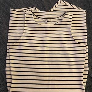 Striped Bodycon Mini Dress